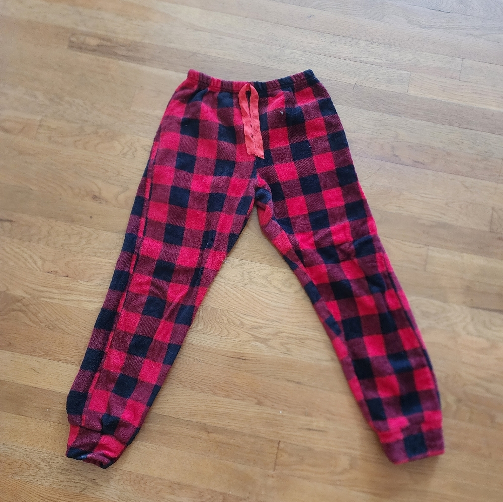 BB - Red and Black Plaid Lounge Pants